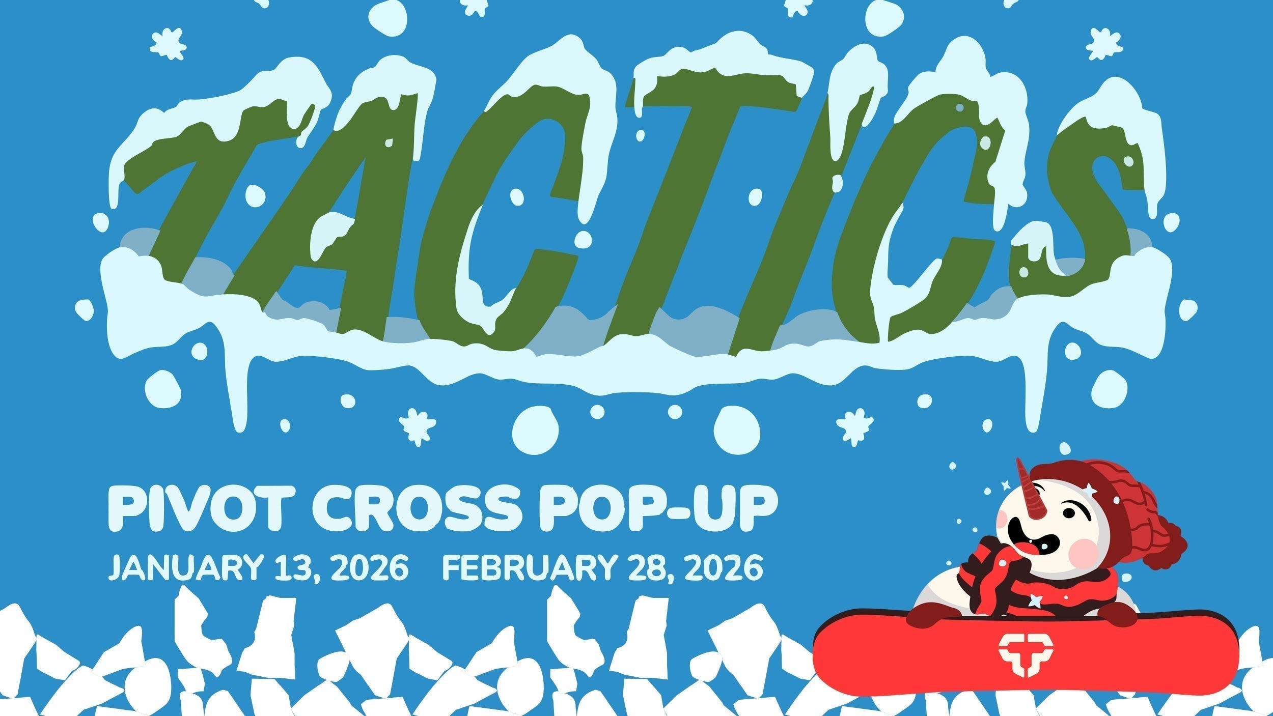 札幌 PIVOT CROSSでPOP-UP 開催!