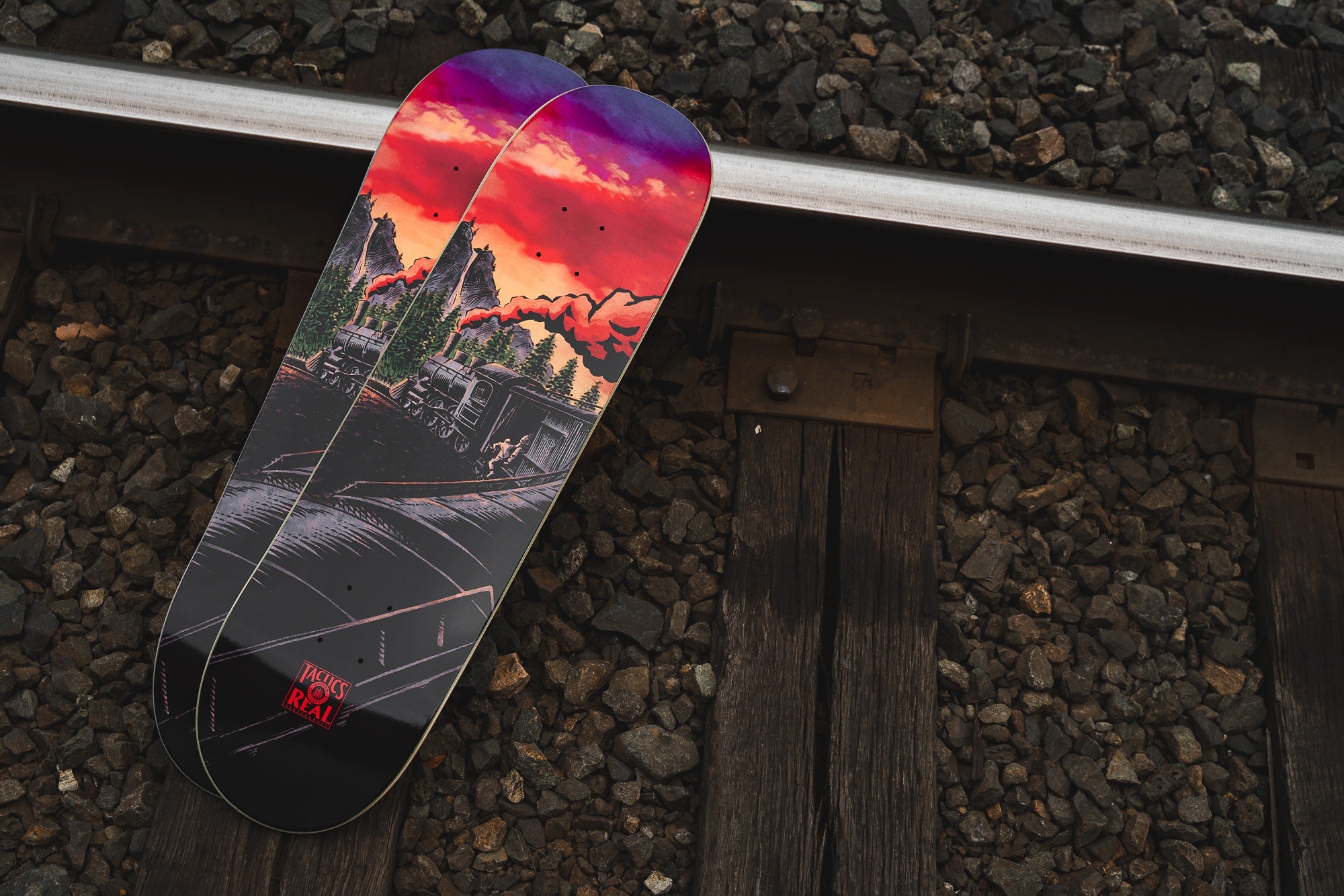 TACTICS X REAL SKATEBOARDS