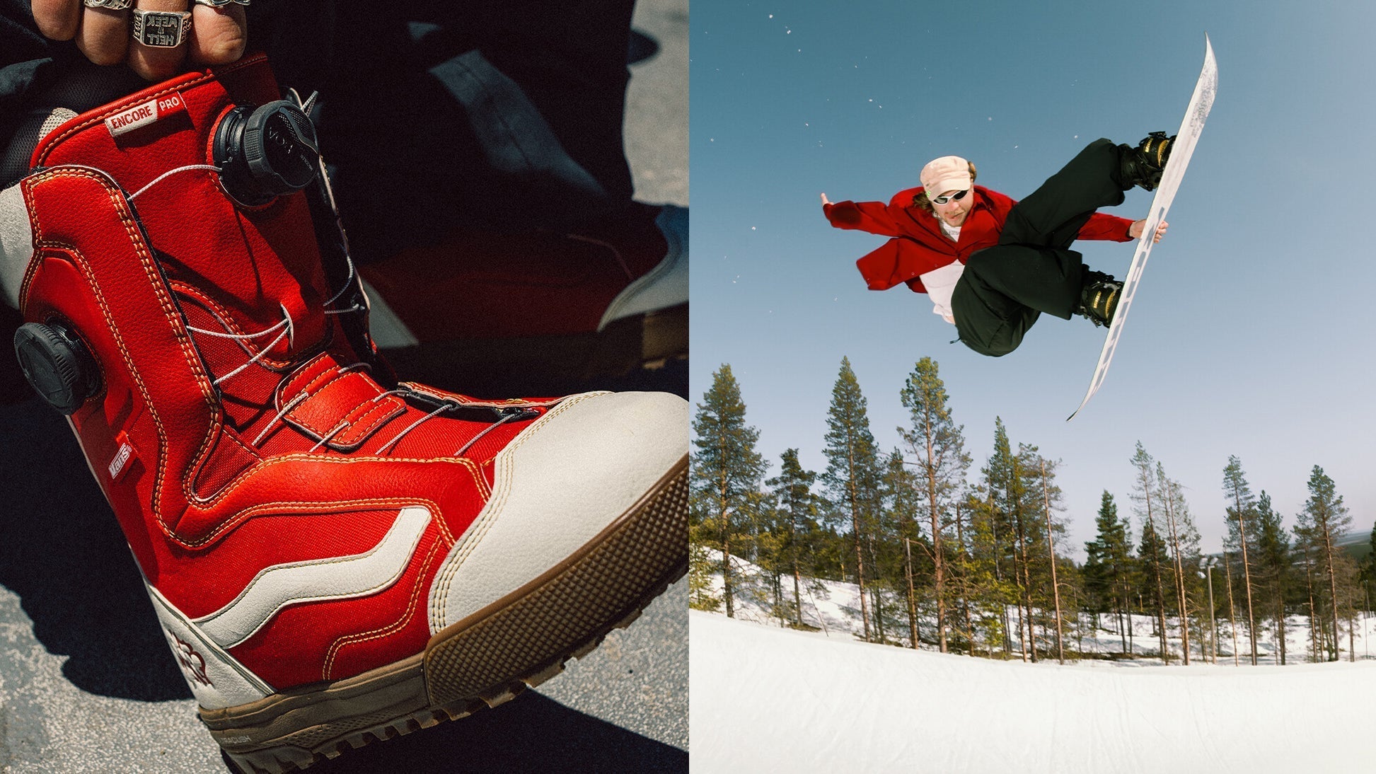 VANS SNOW LIMITED MODEL "Rene Rinnekangas and Mia Brookes