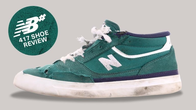 NEW BALANCE NUMERIC 417 シューズレビュー