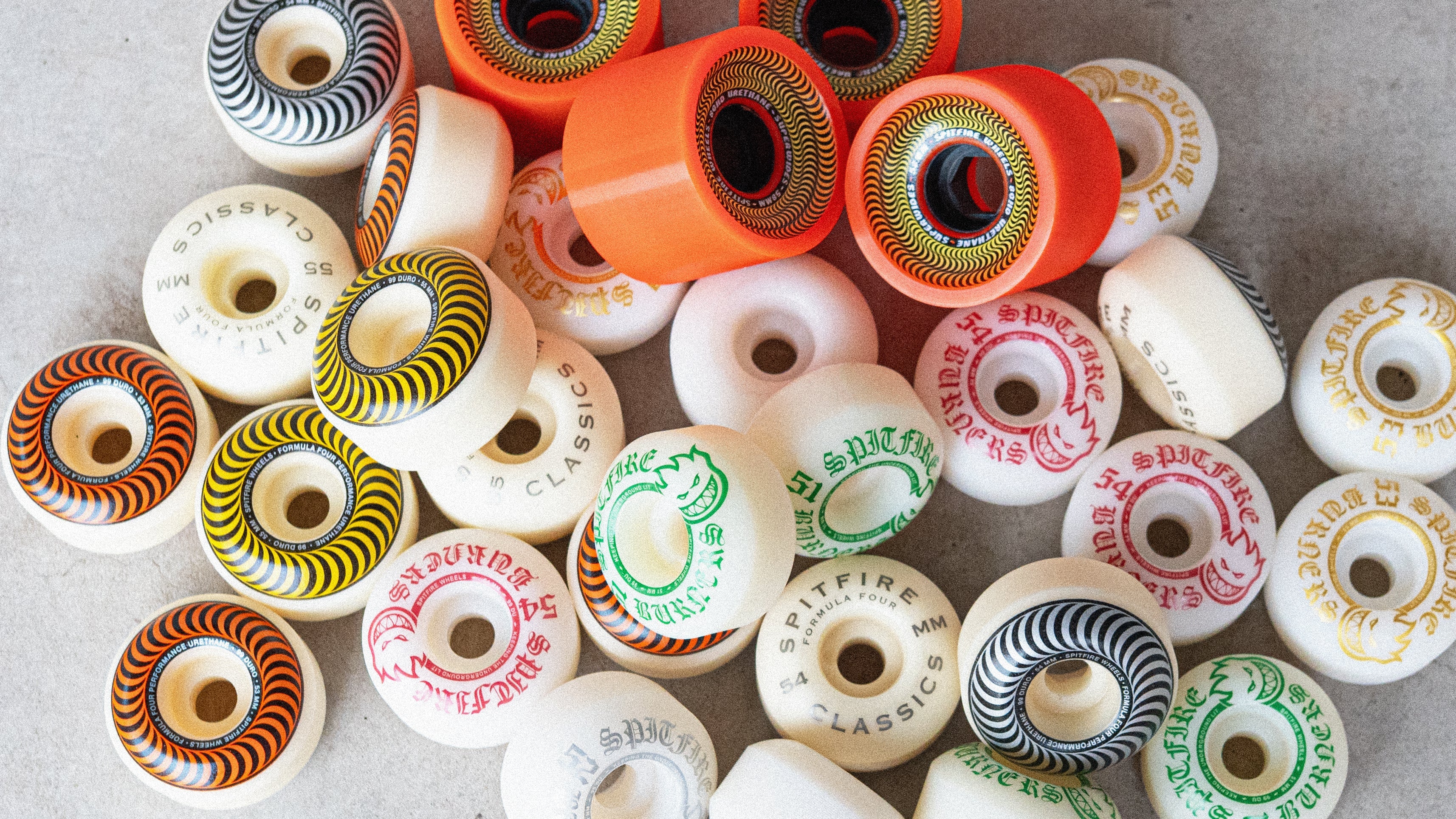 SPITFIRE WHEELS ヴィンテージウィール SPITFIRE WHEELS 80HD CLASSIC FULL ソフトウィール 54mm