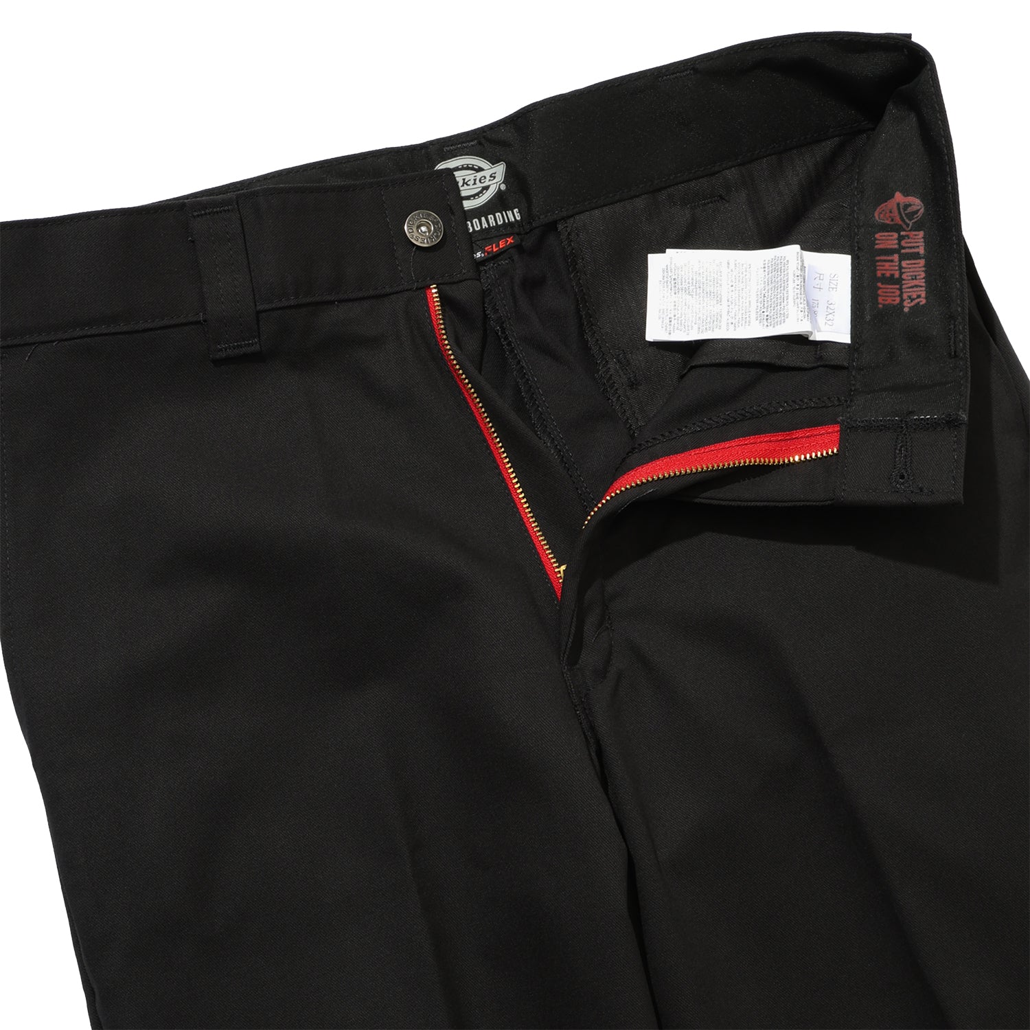 DICKIES SKATEBOARDING(ディッキーズ スケートボーディング)| SKATEBOARDING DOUBLE KNEE TWILL PANT / BLACK | スノーボード・スケートボードのTACTICS JAPAN