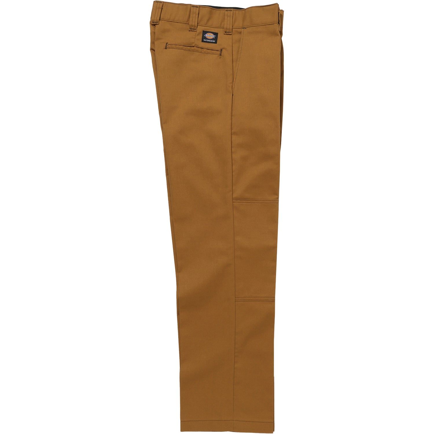 SKATEBOARDING DOUBLE KNEE TWILL PANT / BROWN DUCK