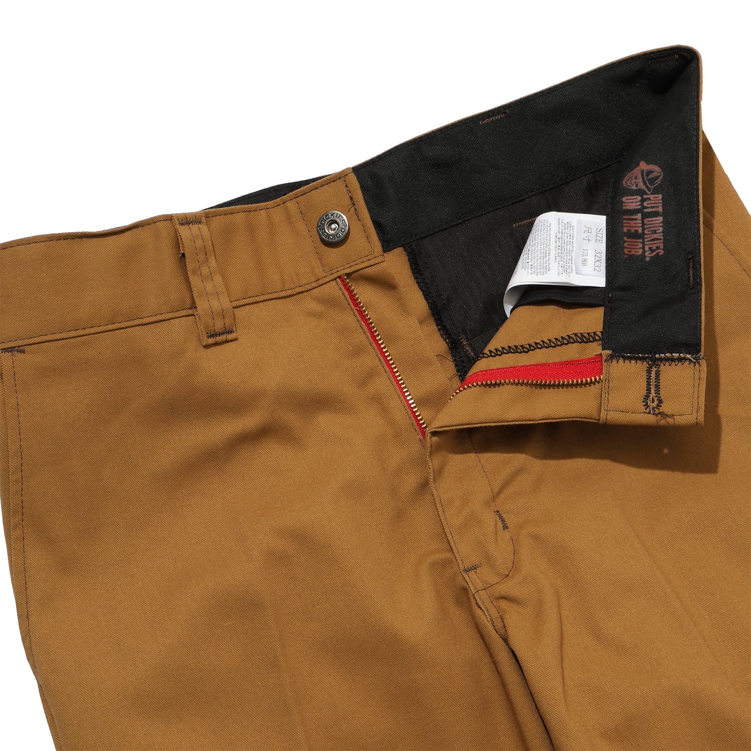 SKATEBOARDING DOUBLE KNEE TWILL PANT / BROWN DUCK