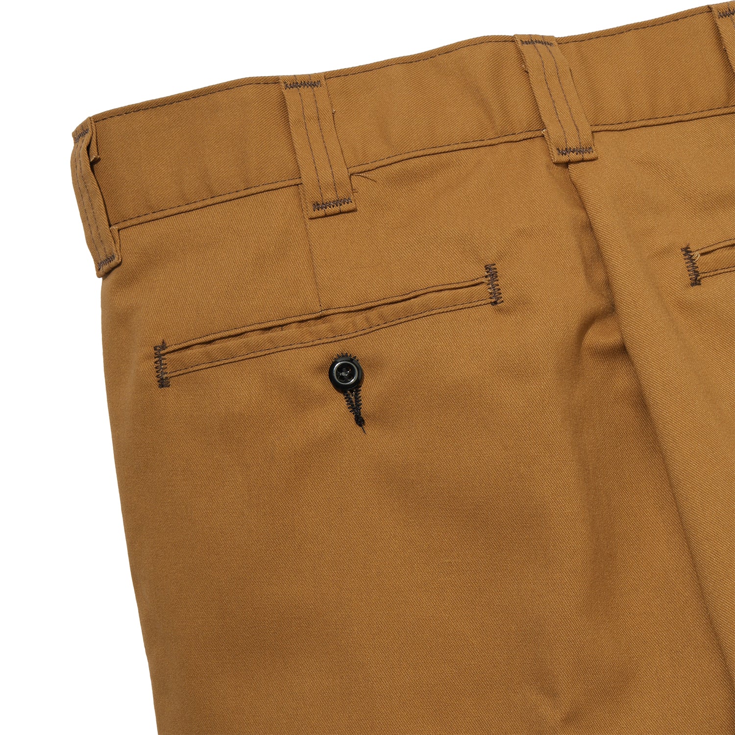 SKATEBOARDING DOUBLE KNEE TWILL PANT / BROWN DUCK