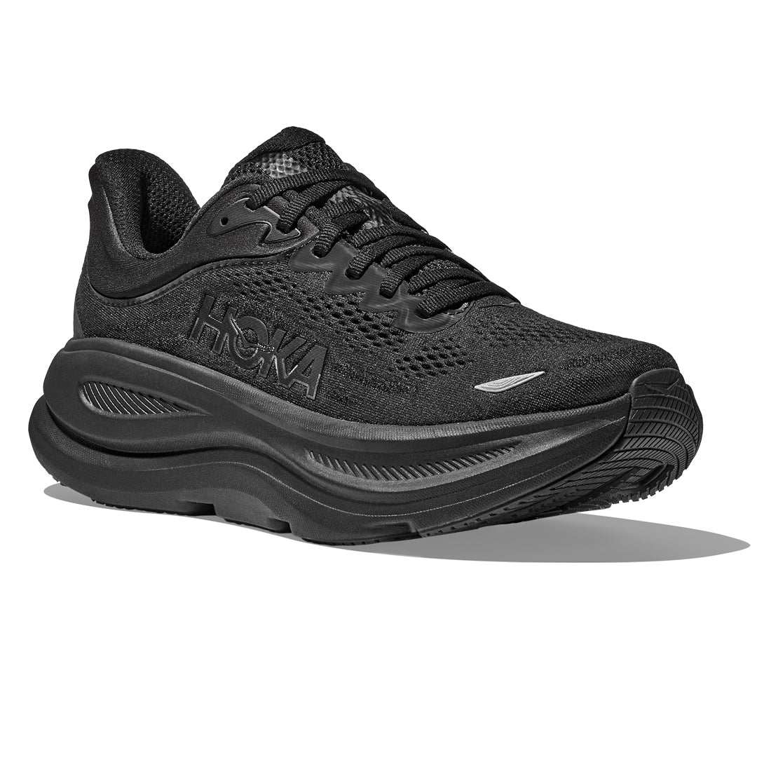 HOKA(ホカ)| W BONDI 9 / BLACK/BLACK | スノーボード・スケートボードのTACTICS JAPAN
