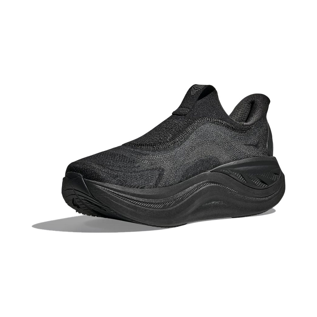 HOKA(ホカ)| SKYWARD LACELESS / BLACK/BLACK | スノーボード・スケートボードのTACTICS JAPAN