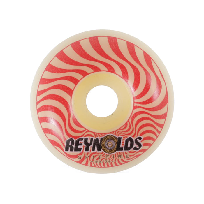 SPITFIRE WHEELS(スピットファイア ウィール) | F4 REYNOLDS SOFT SLIDERS CLASSIC - 54mm 93DU RED | スノーボード・スケートボードのTACTICS JAPAN