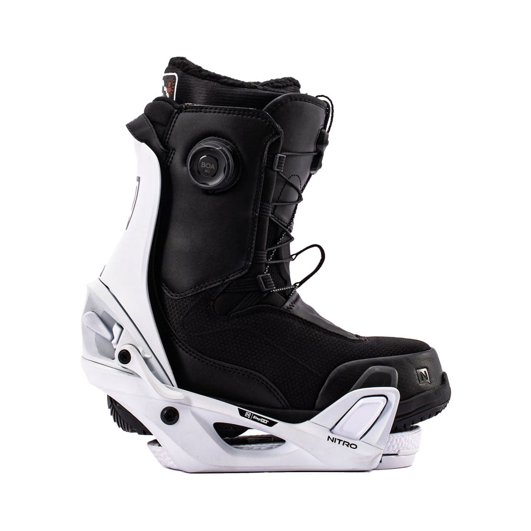 NITRO(ナイトロ)| WOMENS NITRO STEP ON SNOWBOARD BINDINGS 2027 / WHITE | スノーボード・スケートボードのTACTICS JAPAN