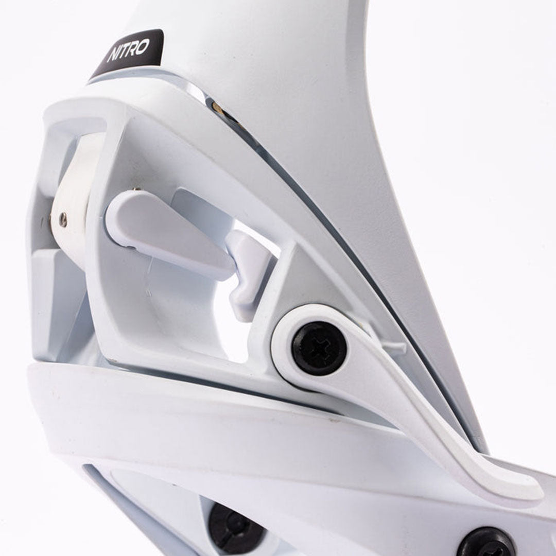 NITRO(ナイトロ)| WOMENS NITRO STEP ON SNOWBOARD BINDINGS 2027 / WHITE | スノーボード・スケートボードのTACTICS JAPAN