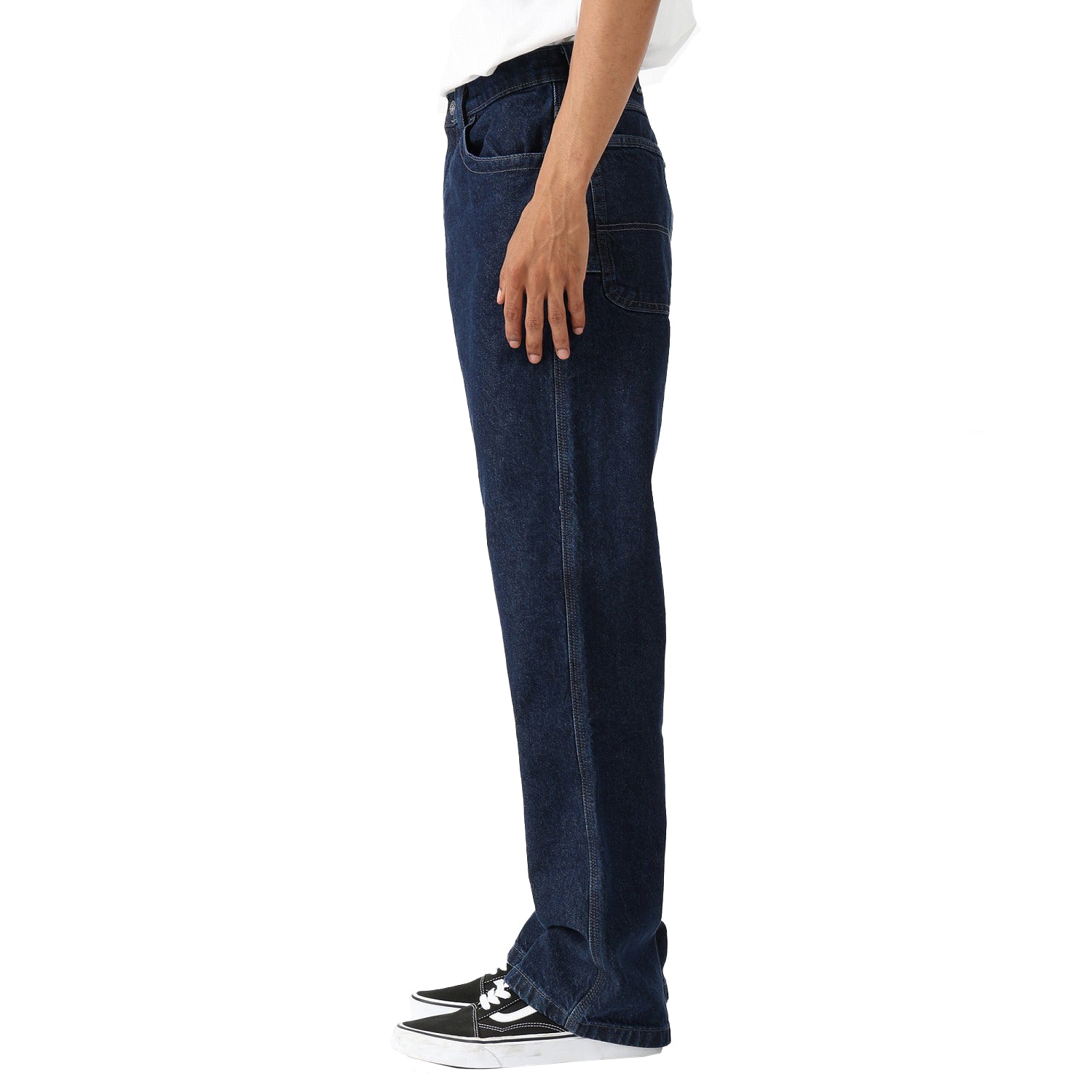 SKATEBOARDING DENIM UTILITY PANT / DARK WASH