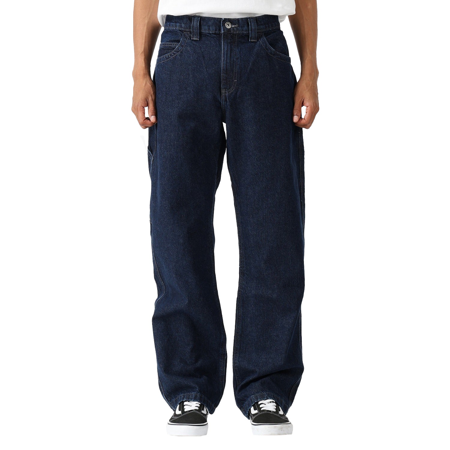 SKATEBOARDING DENIM UTILITY PANT / DARK WASH