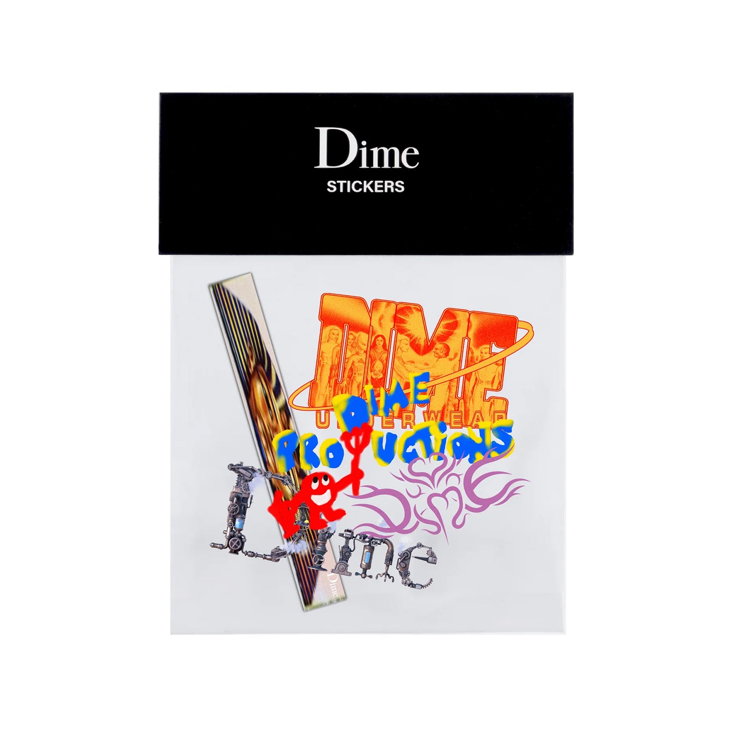 DIME MTL(ダイム モントリオール)| STICKER PACK | スノーボード・スケートボードのTACTICS JAPAN