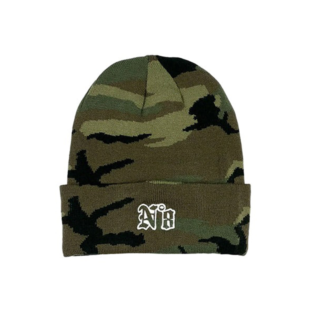 LO-RES(ローレス)| MOTLEY BEANIE / WOODLAND CAMO | スノーボード・スケートボードのTACTICS JAPAN