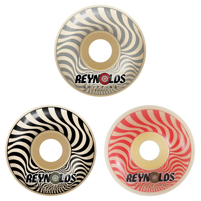 SPITFIRE WHEELS(スピットファイア ウィール) | FORMULA FOUR 93s SOFT SLIDERS ANDREW REYNOLDS - 52MM / 53MM / 54MM 93DU | スノーボード・スケートボードのTACTICS JAPAN