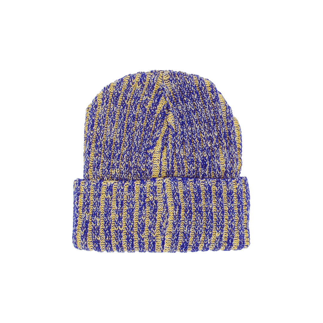 FUCKING AWESOME(ファッキン オーサム)| REFLECTIVE STRIPE BEANIE / YELLOW/BLUE | スノーボード・スケートボードのTACTICS JAPAN