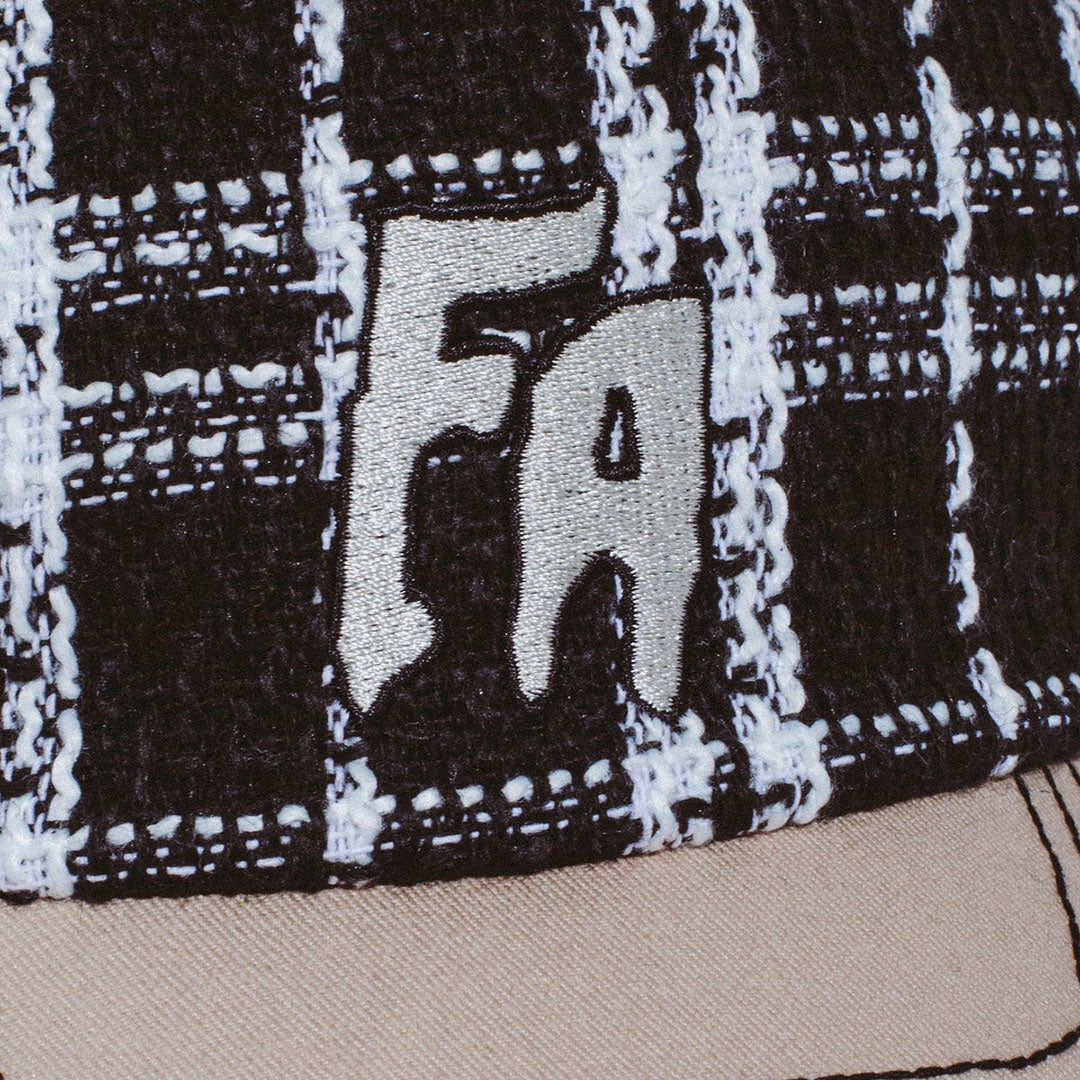 FUCKING AWESOME(ファッキン オーサム)| FA SEDUCTION PLAID SNAPBACK / BLACK | スノーボード・スケートボードのTACTICS JAPAN