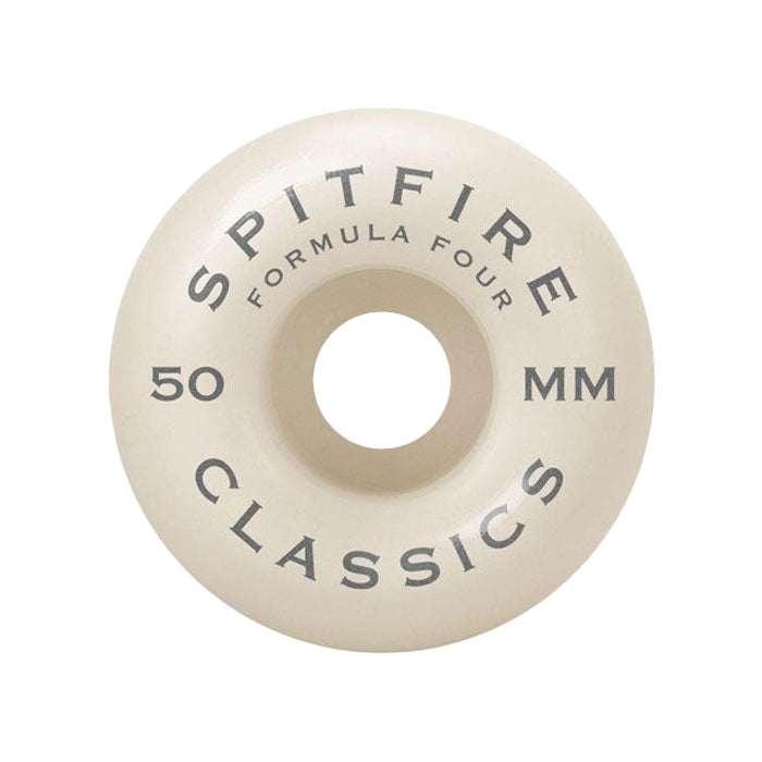 SPITFIRE WHEELS(スピットファイア ウィール)| FORMULA FOUR WHEEL CLASSIC - 50MM 99DU | スノーボード・スケートボードのTACTICS JAPAN