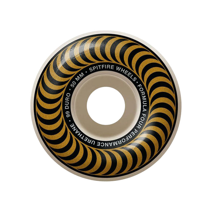 SPITFIRE WHEELS(スピットファイア ウィール)| FORMULA FOUR WHEEL CLASSIC - 50MM 99DU | スノーボード・スケートボードのTACTICS JAPAN