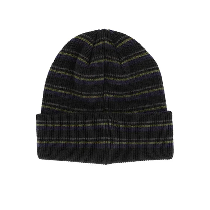 THROWBACK LOGO BEANIE / GRUNGE STRIPE