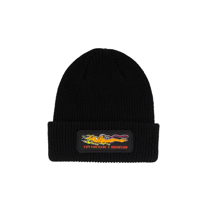 BRONSON x TOY MACHINE BEANIE / BLACK