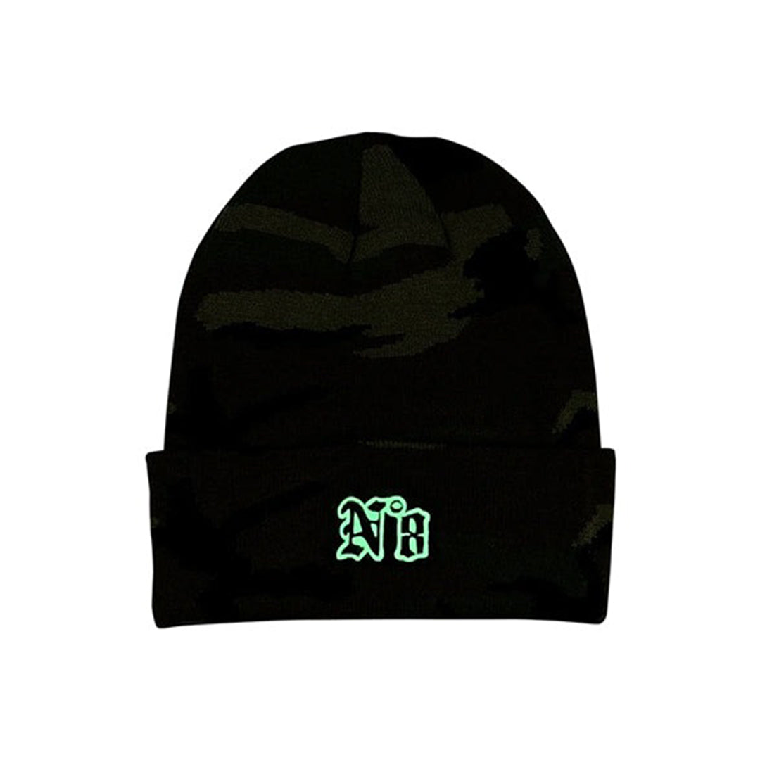 LO-RES(ローレス)| MOTLEY BEANIE / WOODLAND CAMO | スノーボード・スケートボードのTACTICS JAPAN