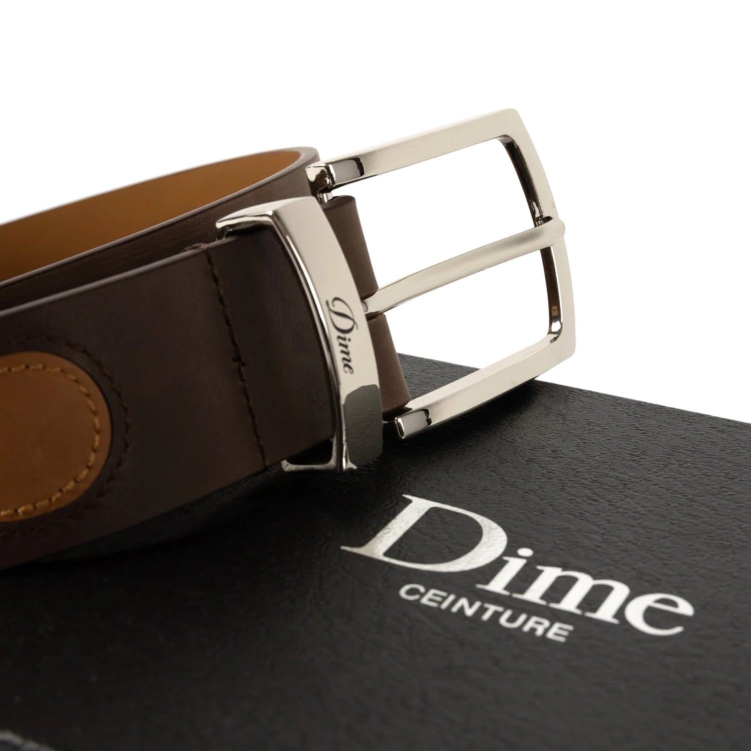 PREMIUM LEATHER BELT / BROWN