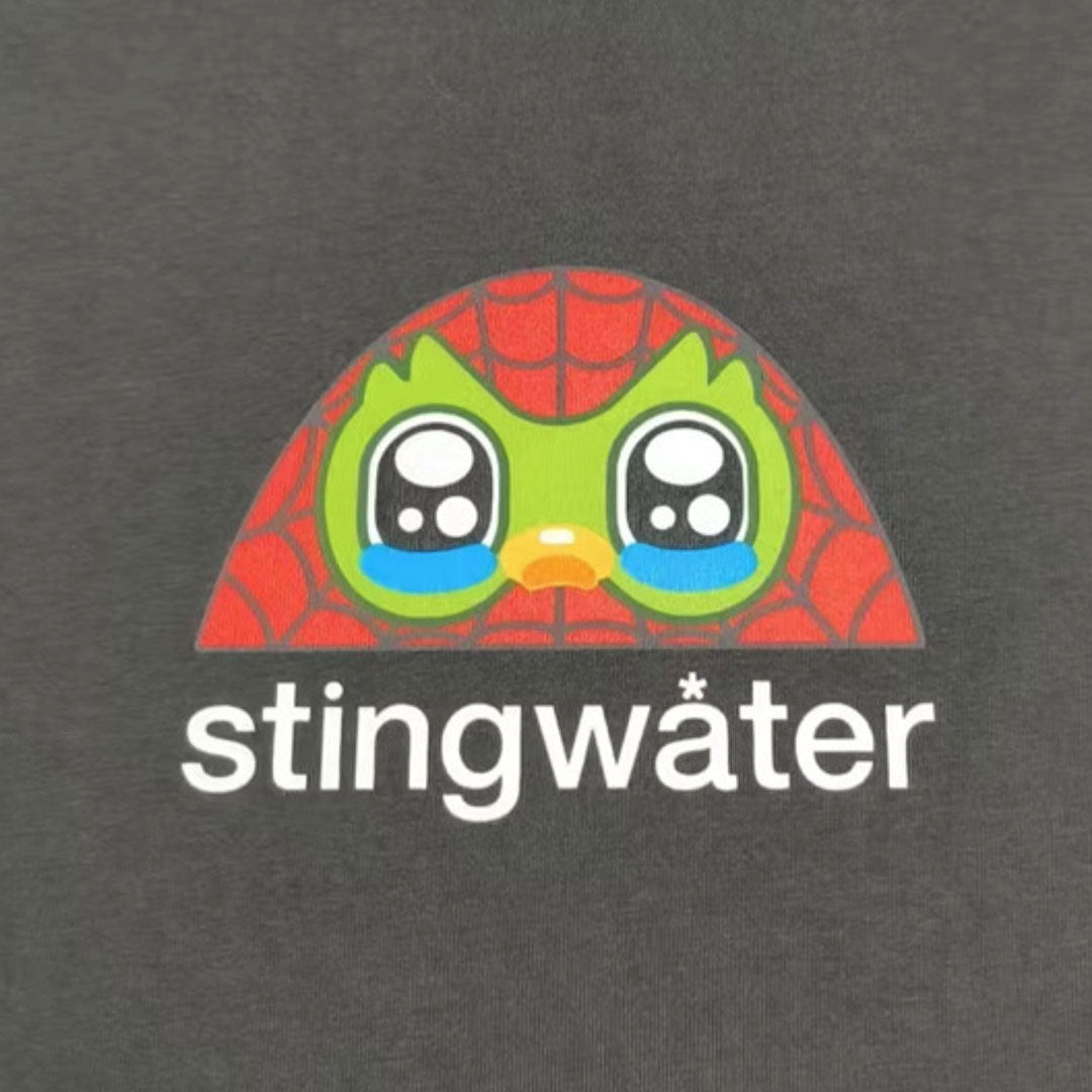 STINGWATER(スティングウォーター)| CRISIS OWL T-SHIRT / METAL GREY | スノーボード・スケートボードのTACTICS JAPAN