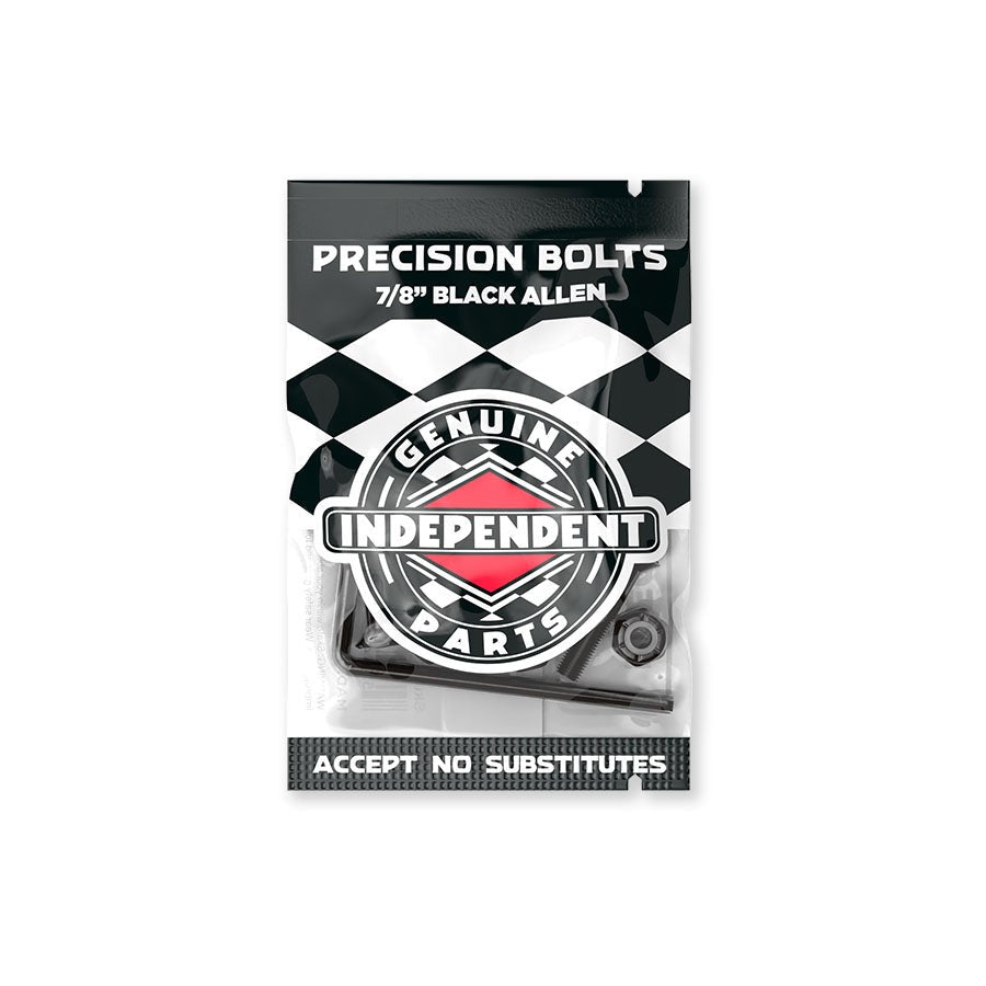 INDEPENDENT TRUCKS(インディペンデント)| スケートボード ビス | HARDWARE 7/8 ALLEN BLACK | スノーボード・スケートボードのTACTICS JAPAN