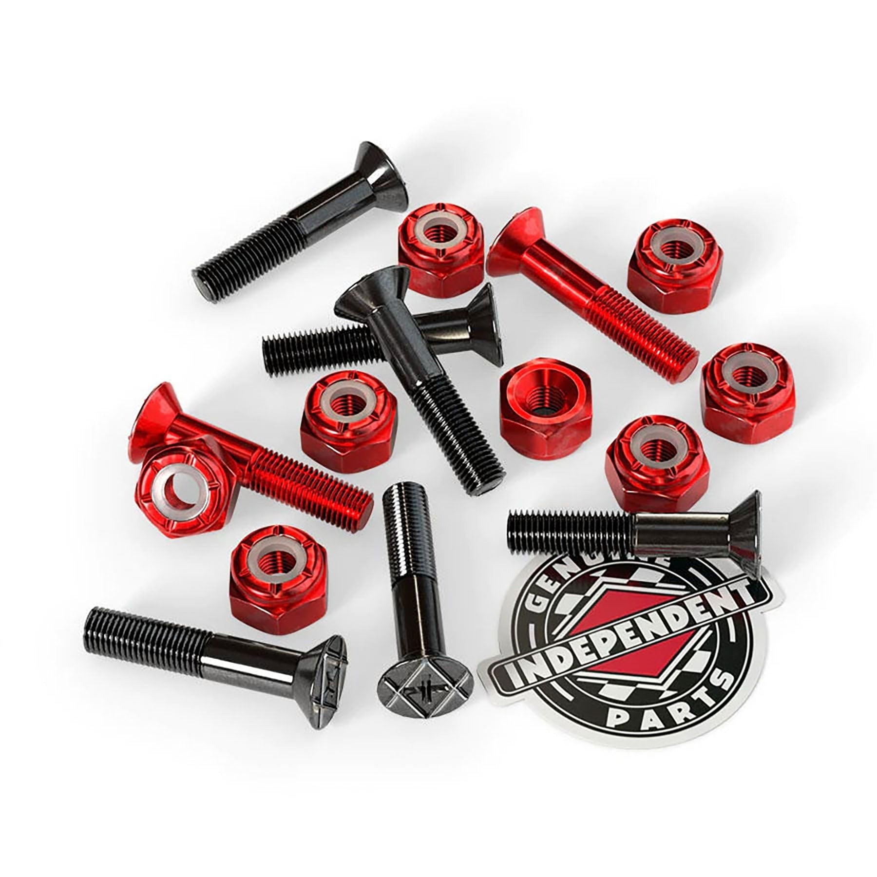 INDEPENDENT TRUCKS(インディペンデント)| スケートボード ビス | HARDWARE 1 PHILLIPS BLACK/RED | スノーボード・スケートボードのTACTICS JAPAN