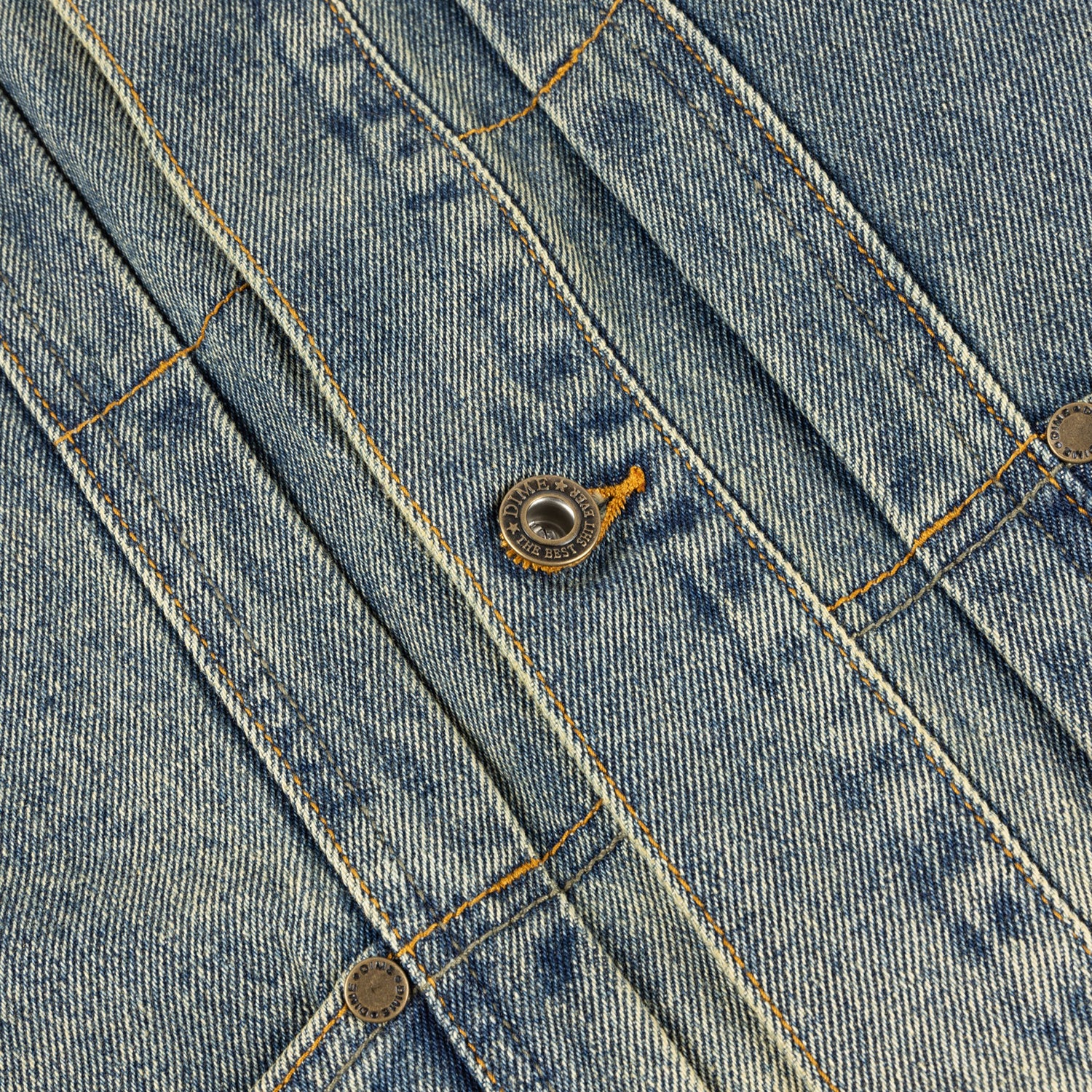 DENIM JACKET / DIPPED SANDBLASTED INDEIGO