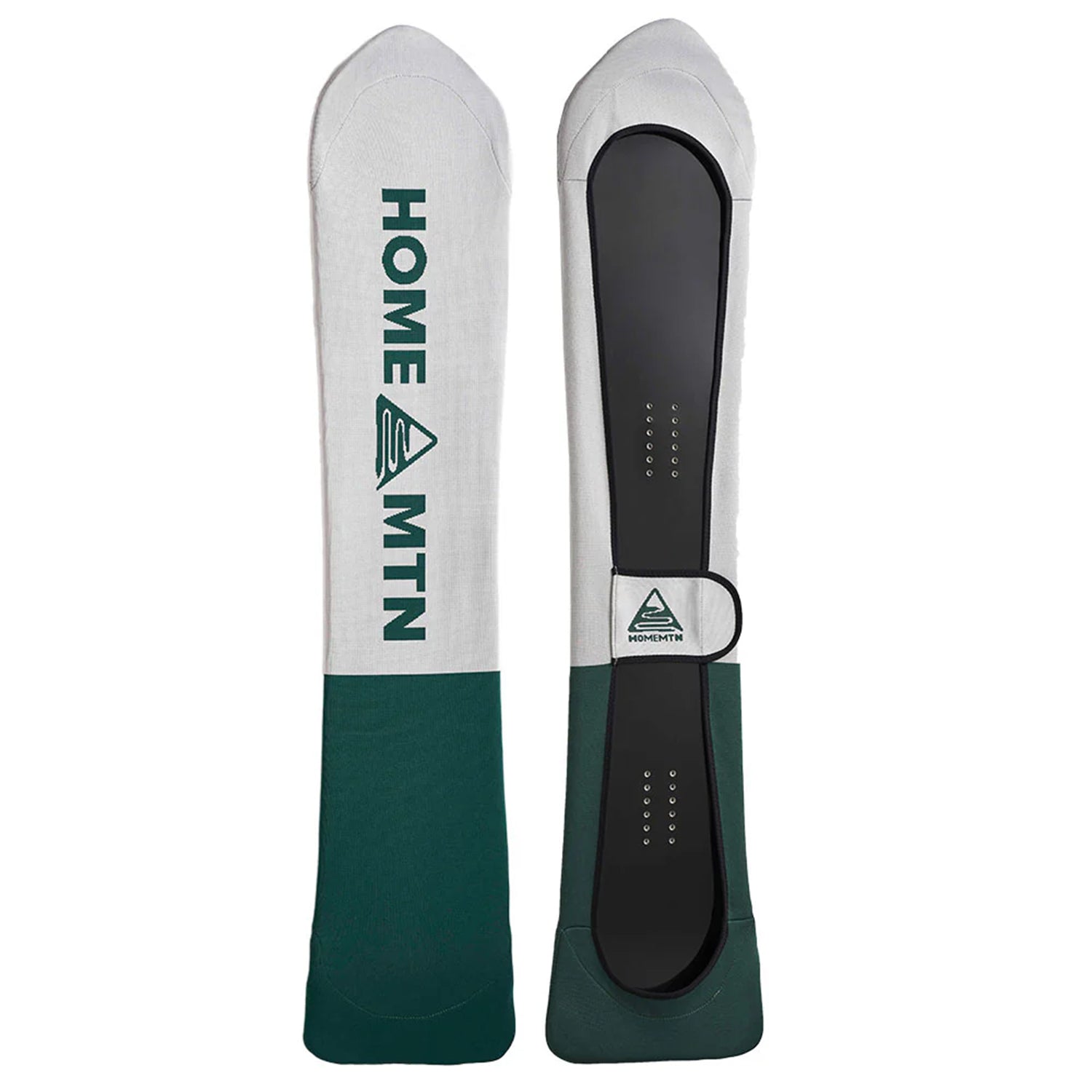 KNIT BOARD COVER-PW LOGO / GREEN GREY