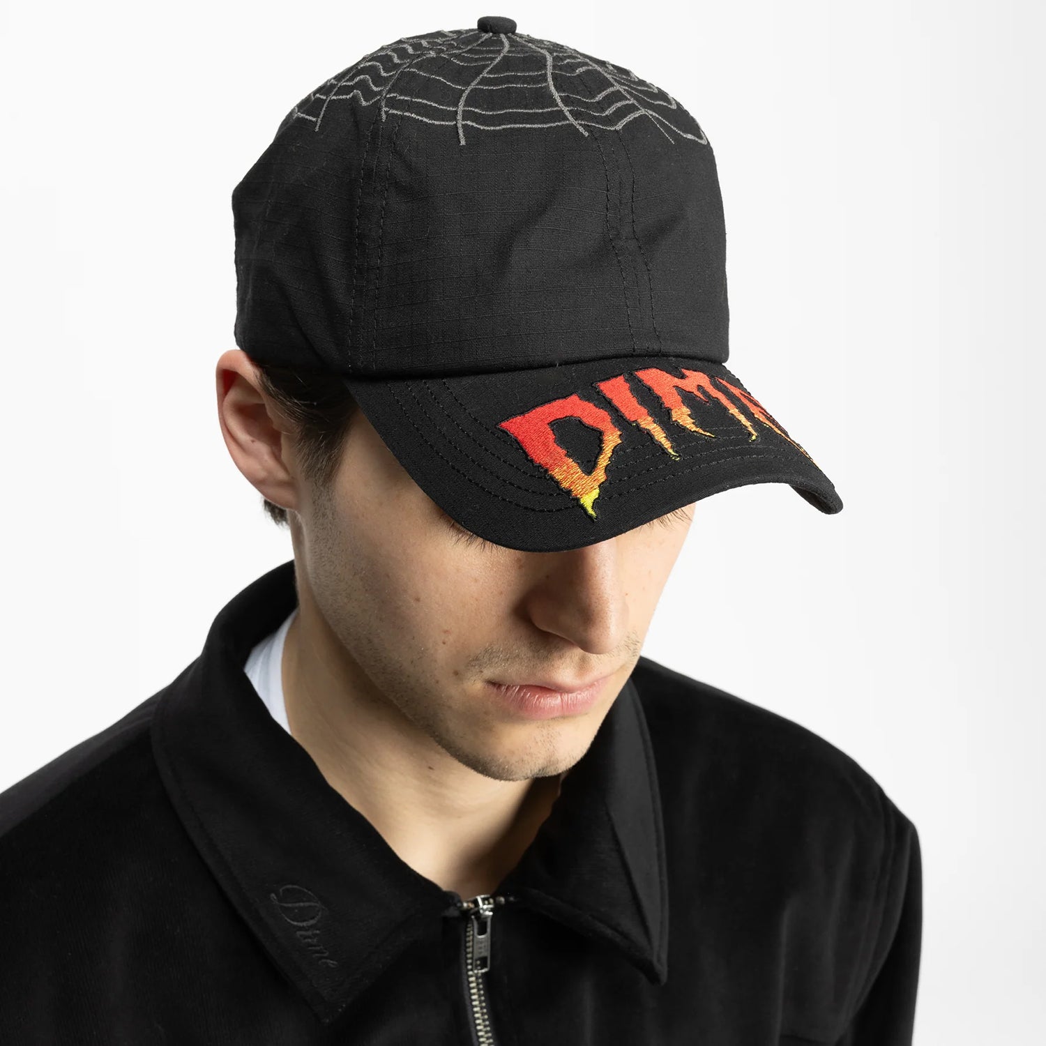 DIME MTL(ダイム モントリオール)| SPIDER LOW PRO CAP / BLACK | スノーボード・スケートボードのTACTICS JAPAN
