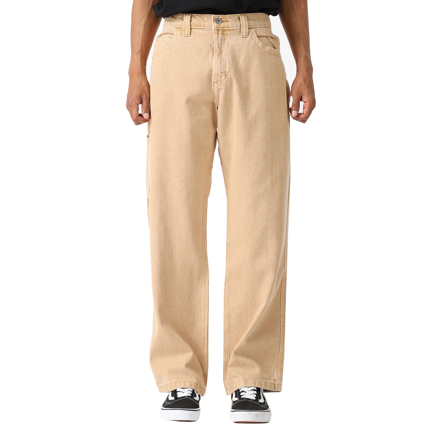 SKATEBOARDING DENIM UTILITY PANT / KHAKI