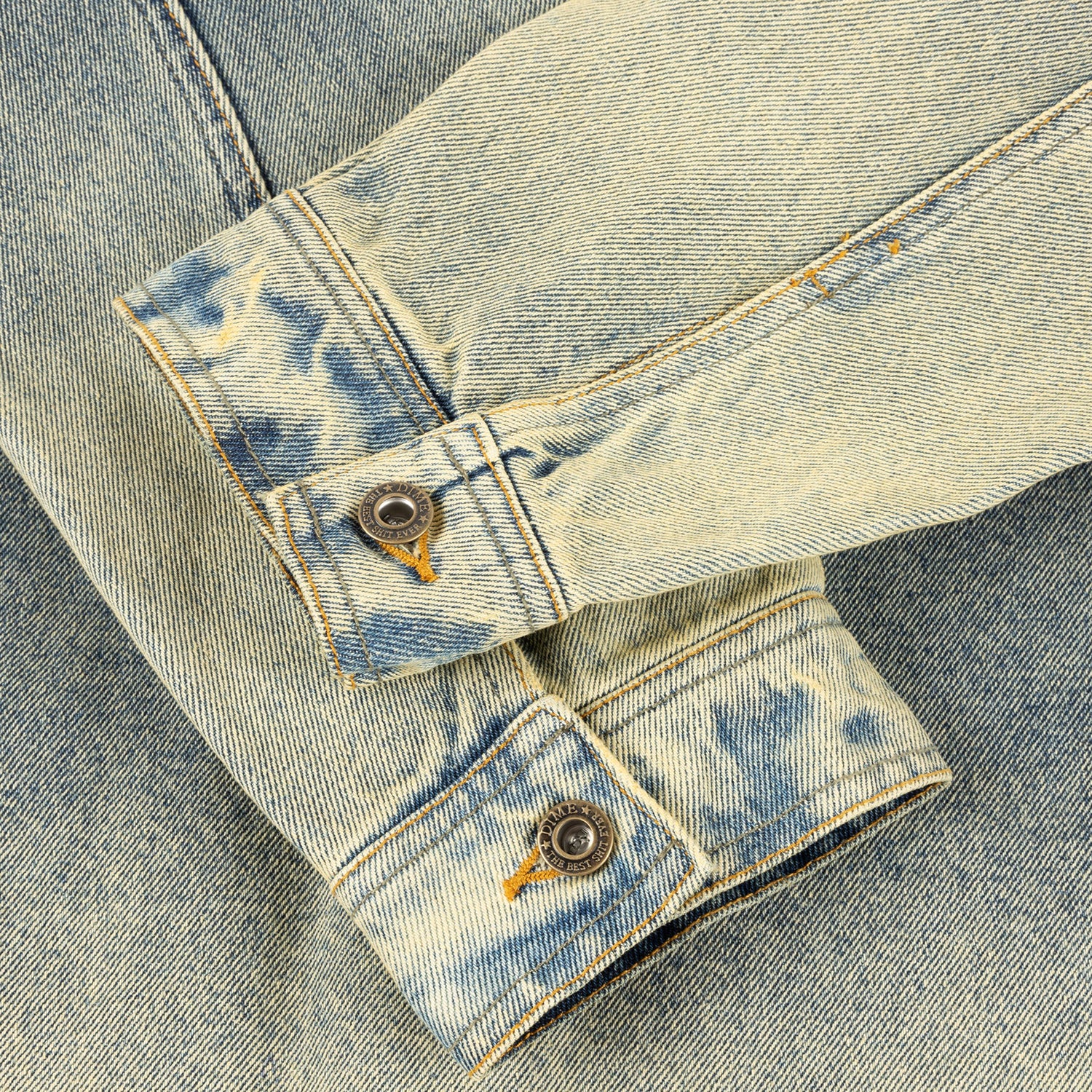 DENIM JACKET / DIPPED SANDBLASTED INDEIGO