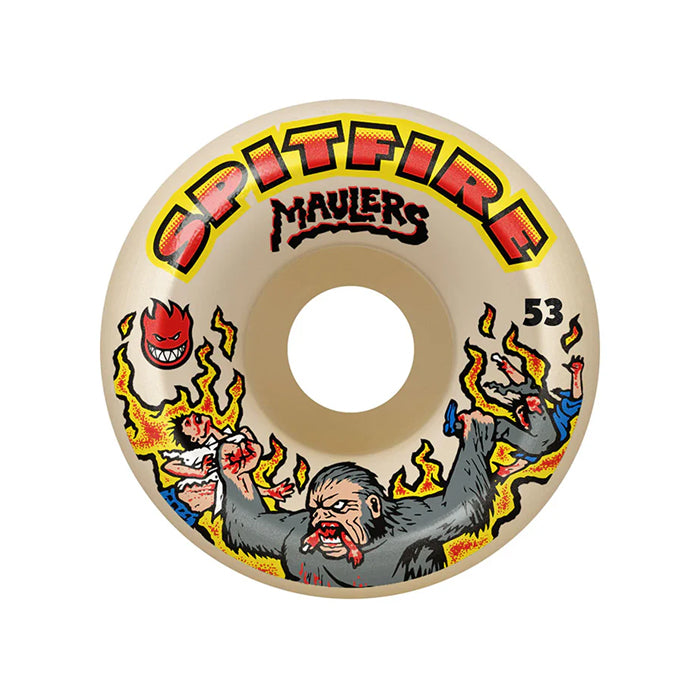 SPITFIRE WHEELS(スピットファイア ウィール)| FORMULA FOUR MAULERS WHEEL CONICAL FULL SHAPE - 53MM / 58MM 99DU | スノーボード・スケートボードのTACTICS JAPAN