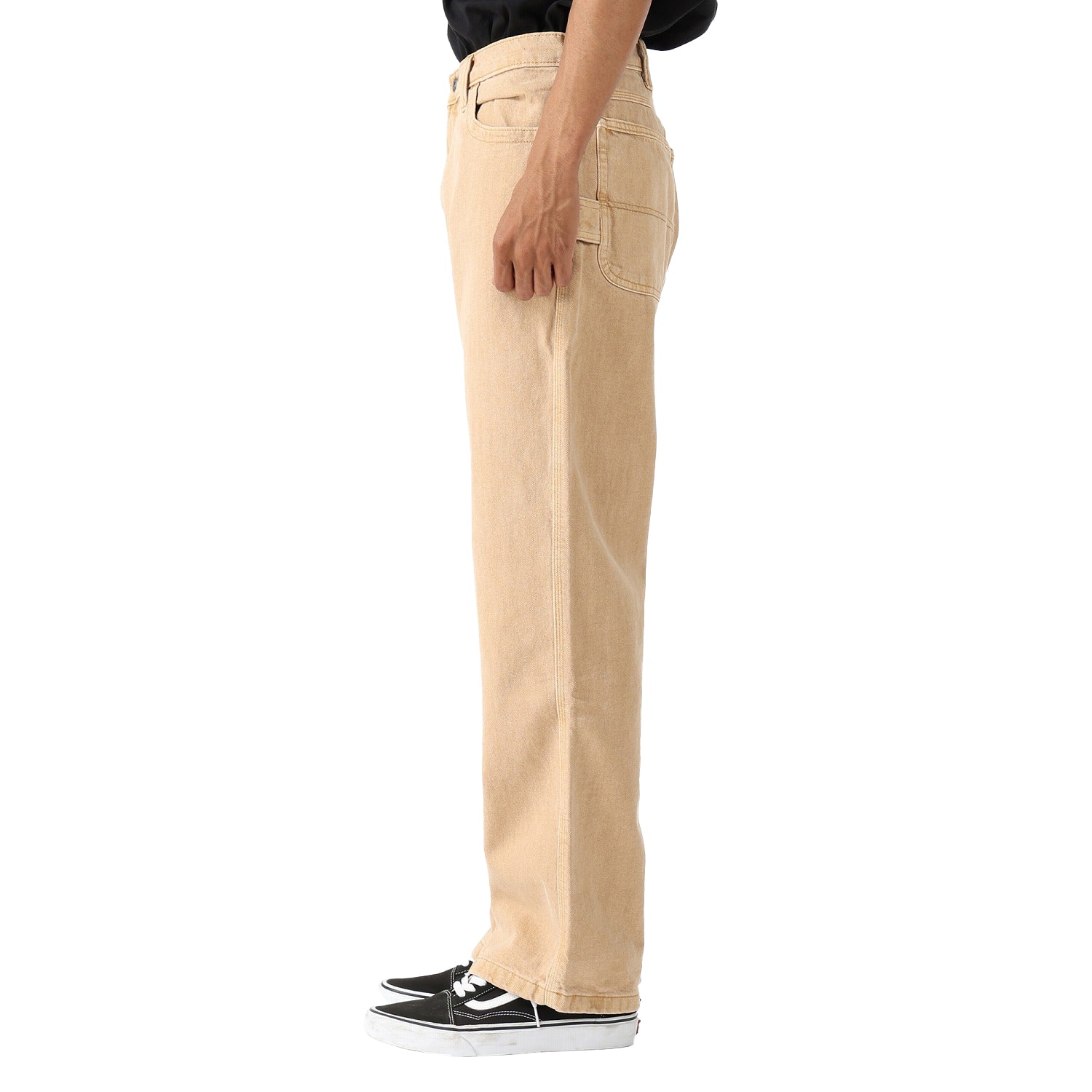SKATEBOARDING DENIM UTILITY PANT / KHAKI