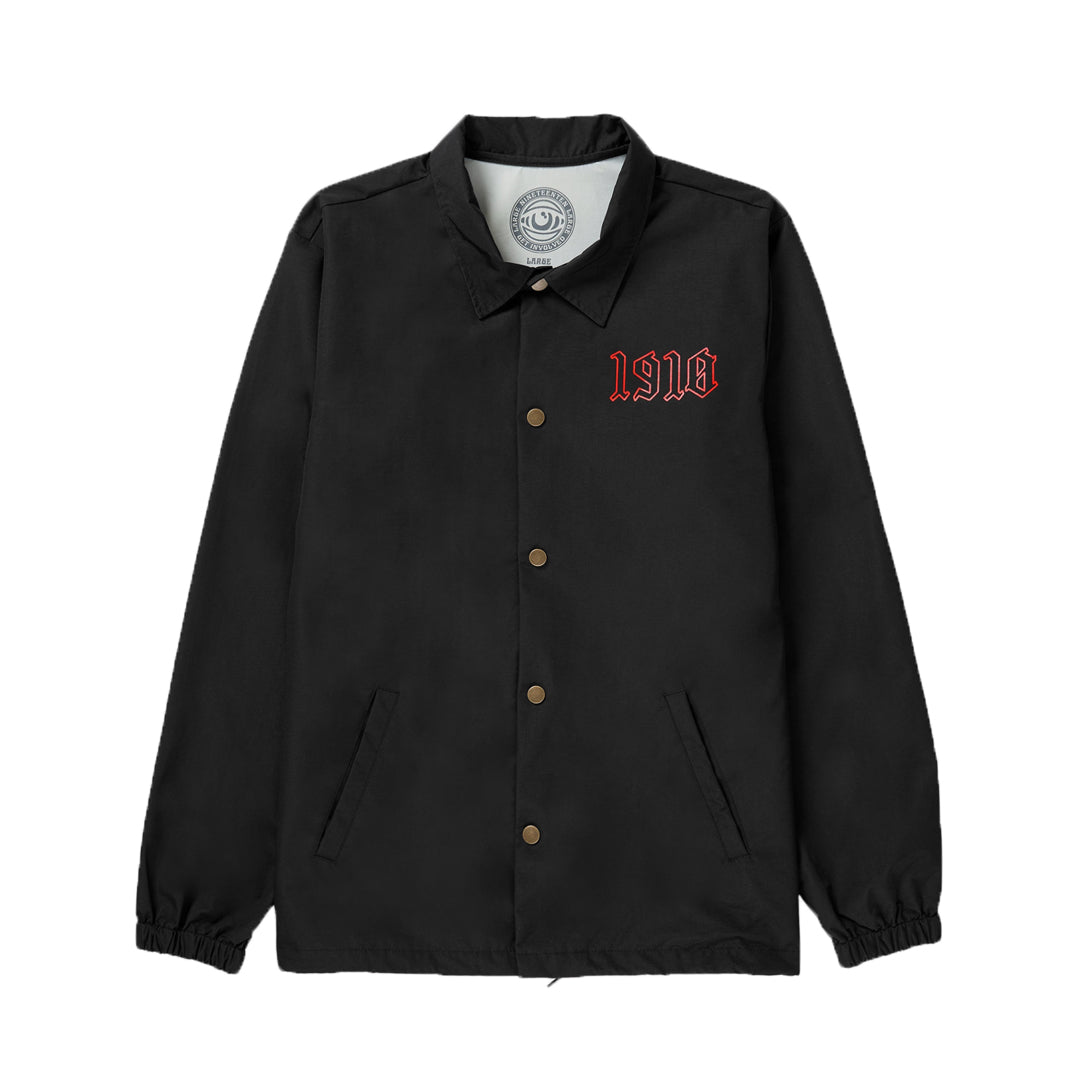 1910(ナインティーテン)| STAY CLEAN COACHES JACKET / BLACK | スノーボード・スケートボードのTACTICS JAPAN