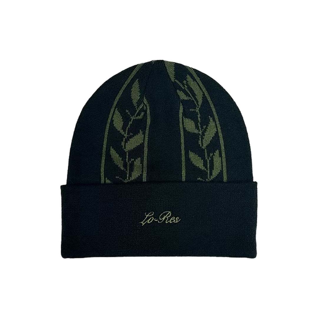 LO-RES(ローレス)| HELIX BEANIE / BLACK | スノーボード・スケートボードのTACTICS JAPAN