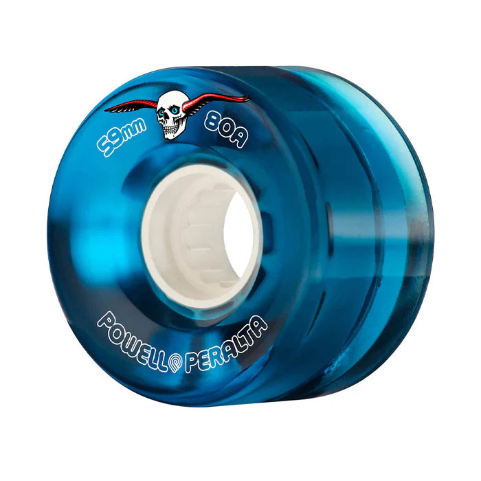 POWELL PERALTA(ハウエル ペラルタ)| CLEAR CRUISER 59MM80A BLUE | スノーボード・スケートボードのTACTICS JAPAN