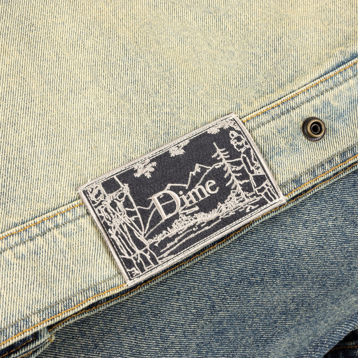 DENIM JACKET / DIPPED SANDBLASTED INDEIGO