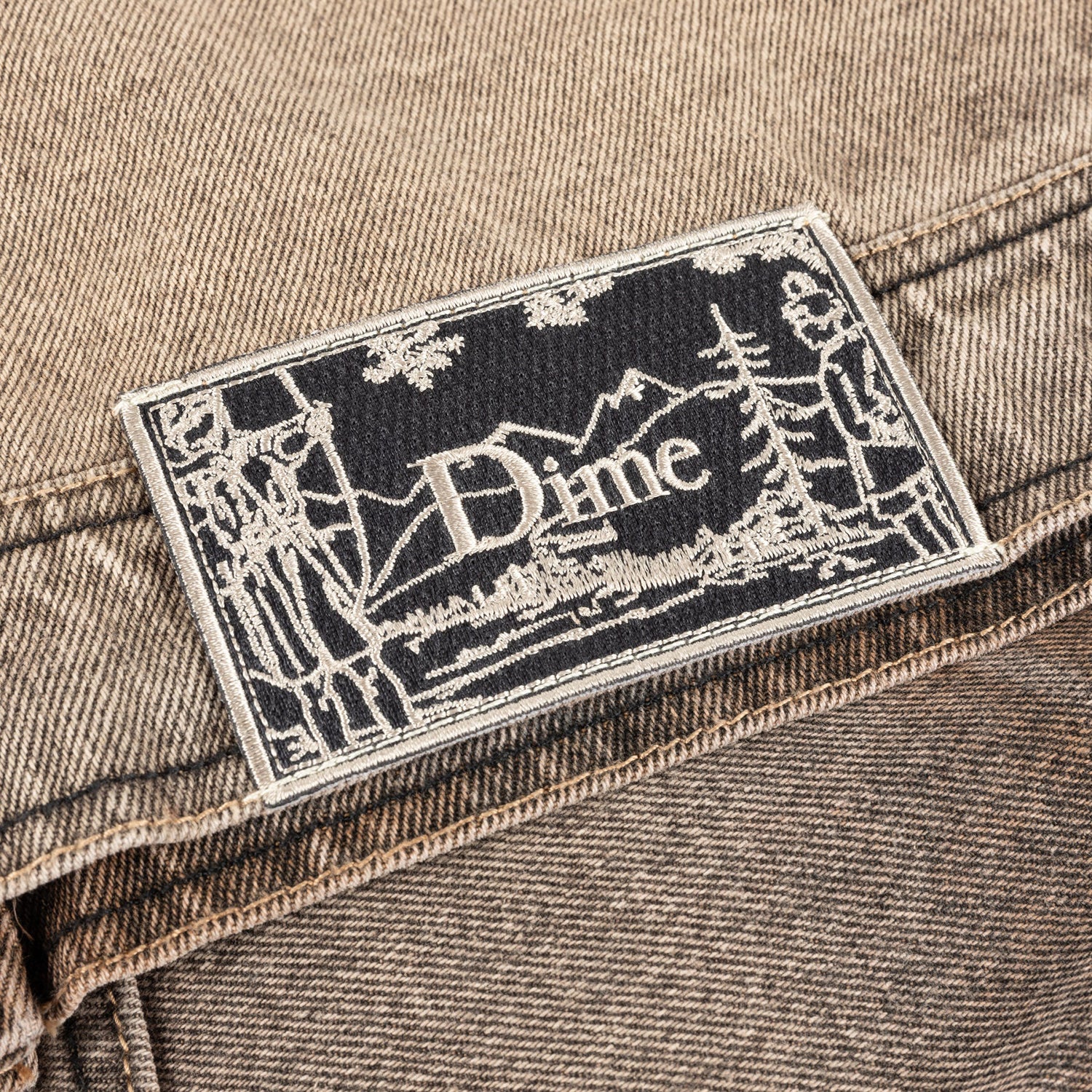 DENIM JACKET / DIPPED SADBLASTER BROWN