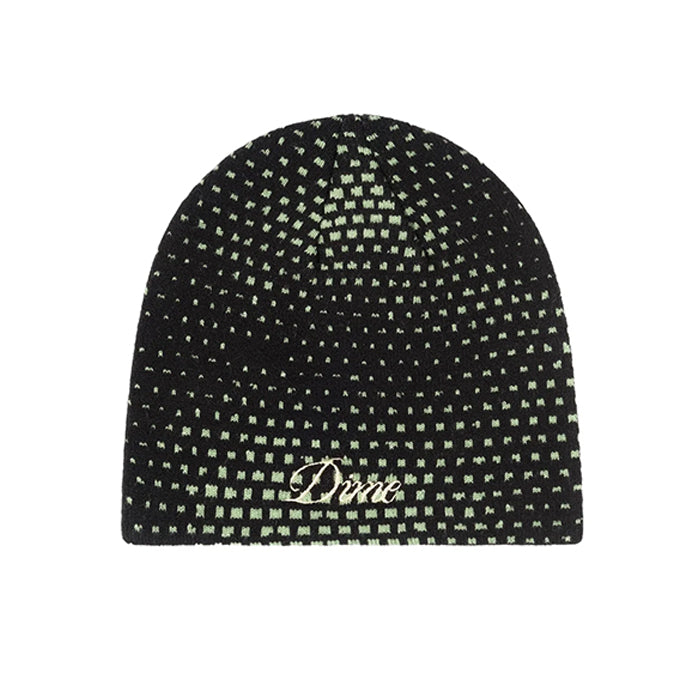 PIXEL SKULLY BEANIE / BLACK