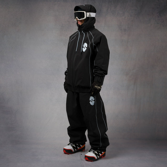 INSULATED TRACK JACKET / BLACK