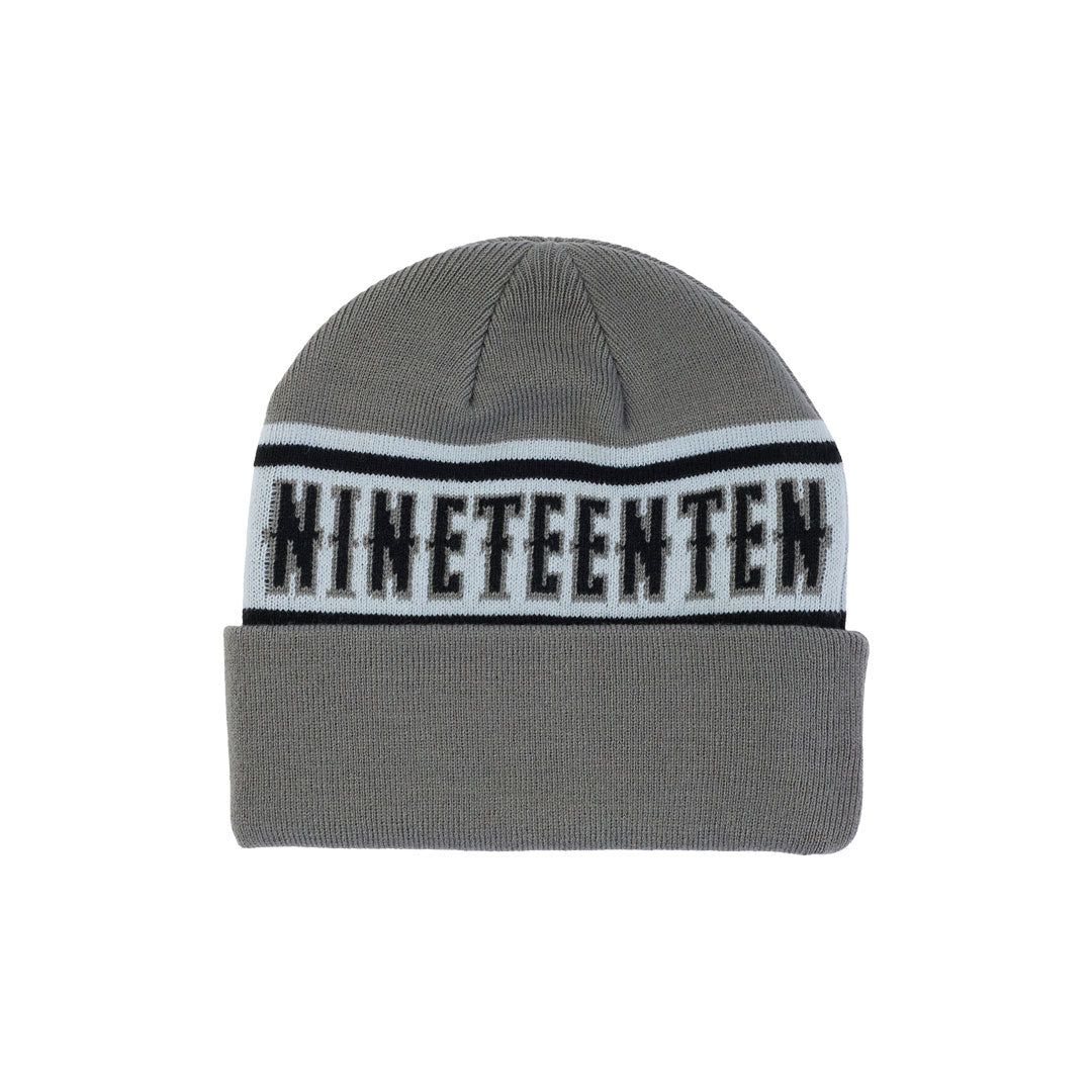 1910(ナインティーンテン)| HI CARD BEANIE / CHACOAL | スノーボード・スケートボードのTACTICS JAPAN