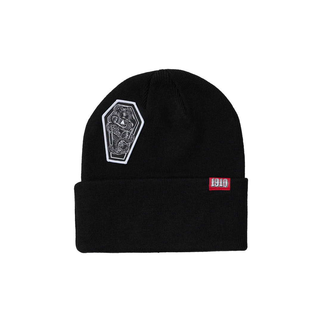 1910(ナインティーンテン)| AGE OF WINTERS SP BEANIE / BLACK | スノーボード・スケートボードのTACTICS JAPAN