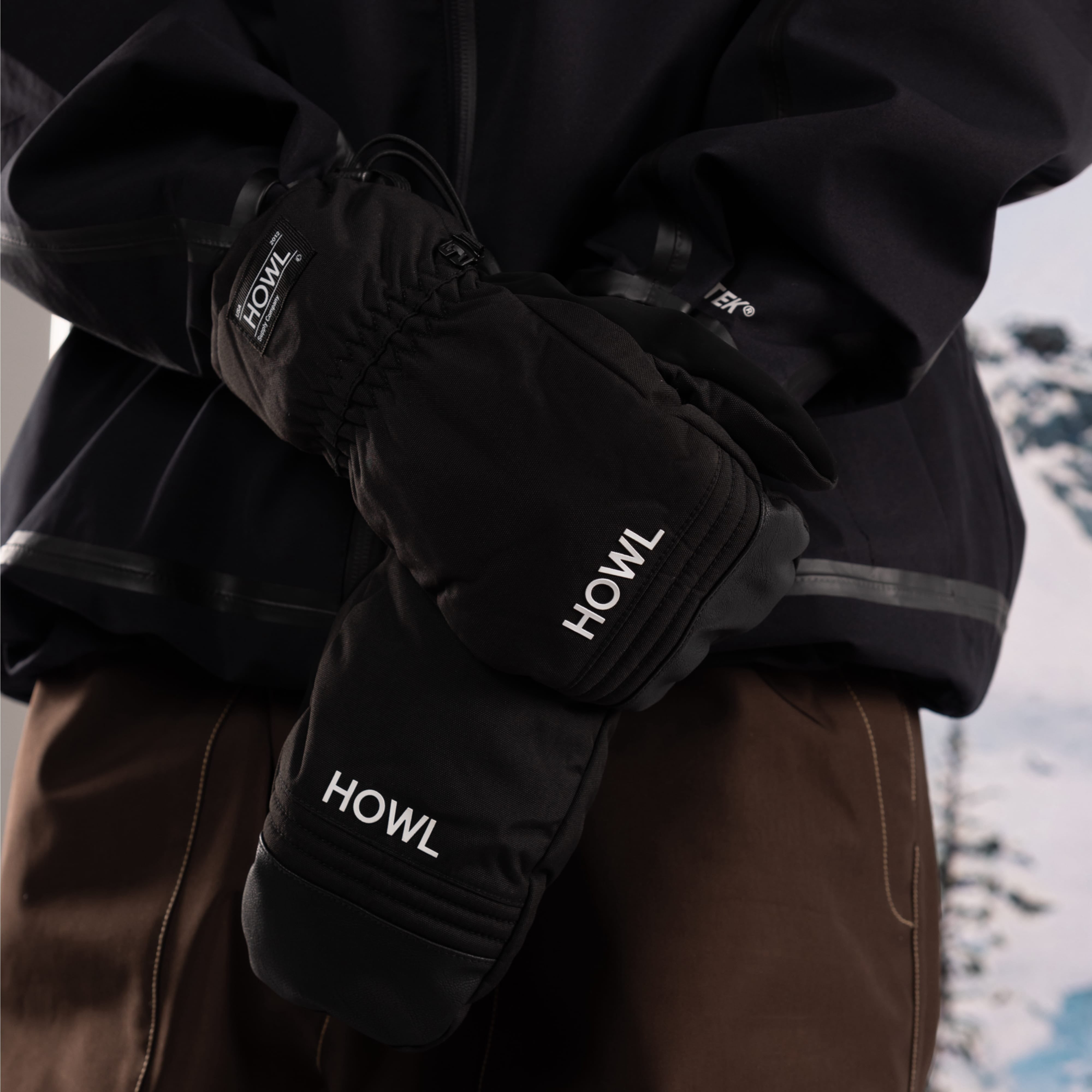 HOWL SUPPLY(ハウル サプライ)| TEAM MITT / BLACK | スノーボード・スケートボードのTACTICS JAPAN