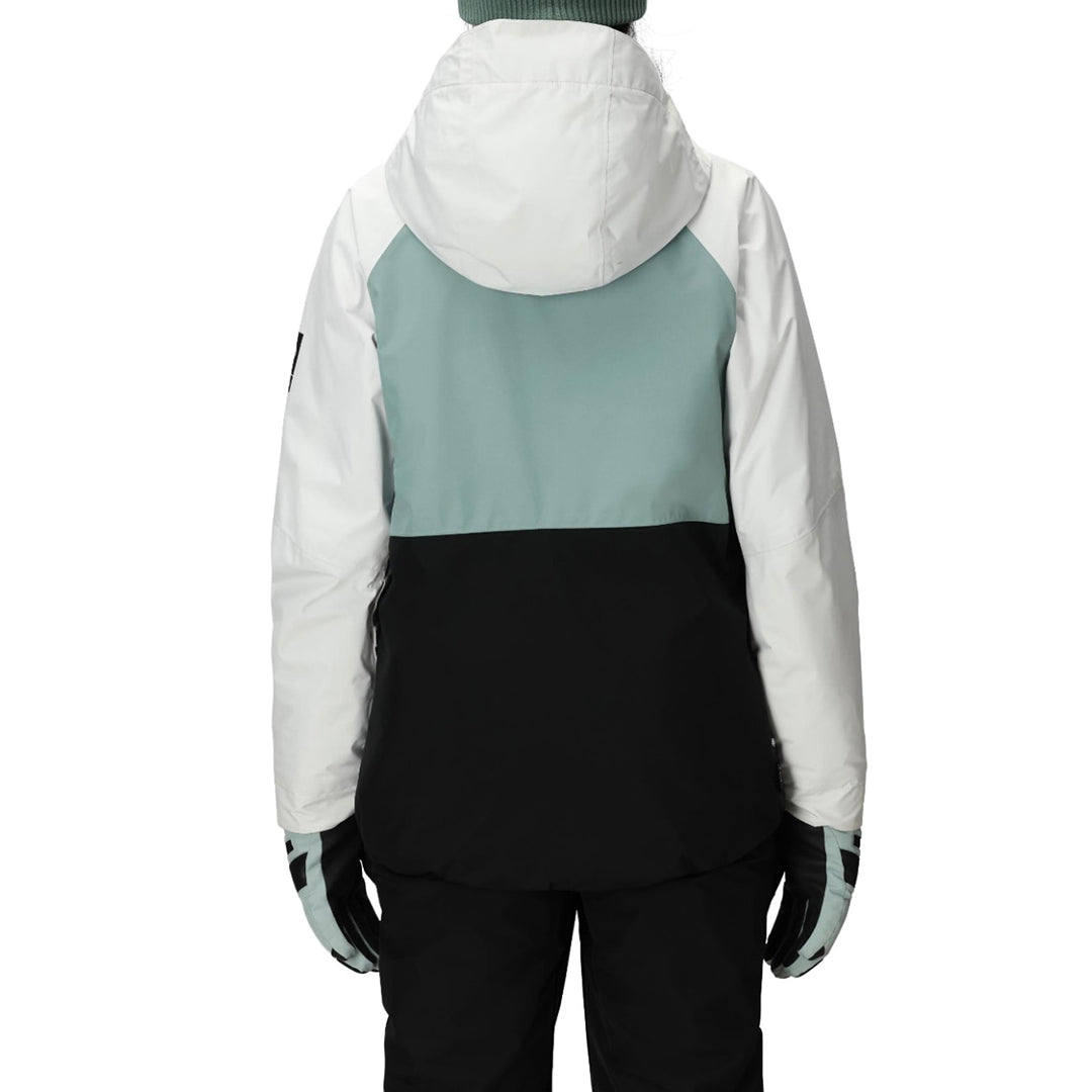 686(シックス エイト シックス)| WOMENS GORE-TEX WILLOW INSULATED JACKET / DUSTY MARINE COLOR BLOCK | スノーボード・スケートボードのTACTICS JAPAN