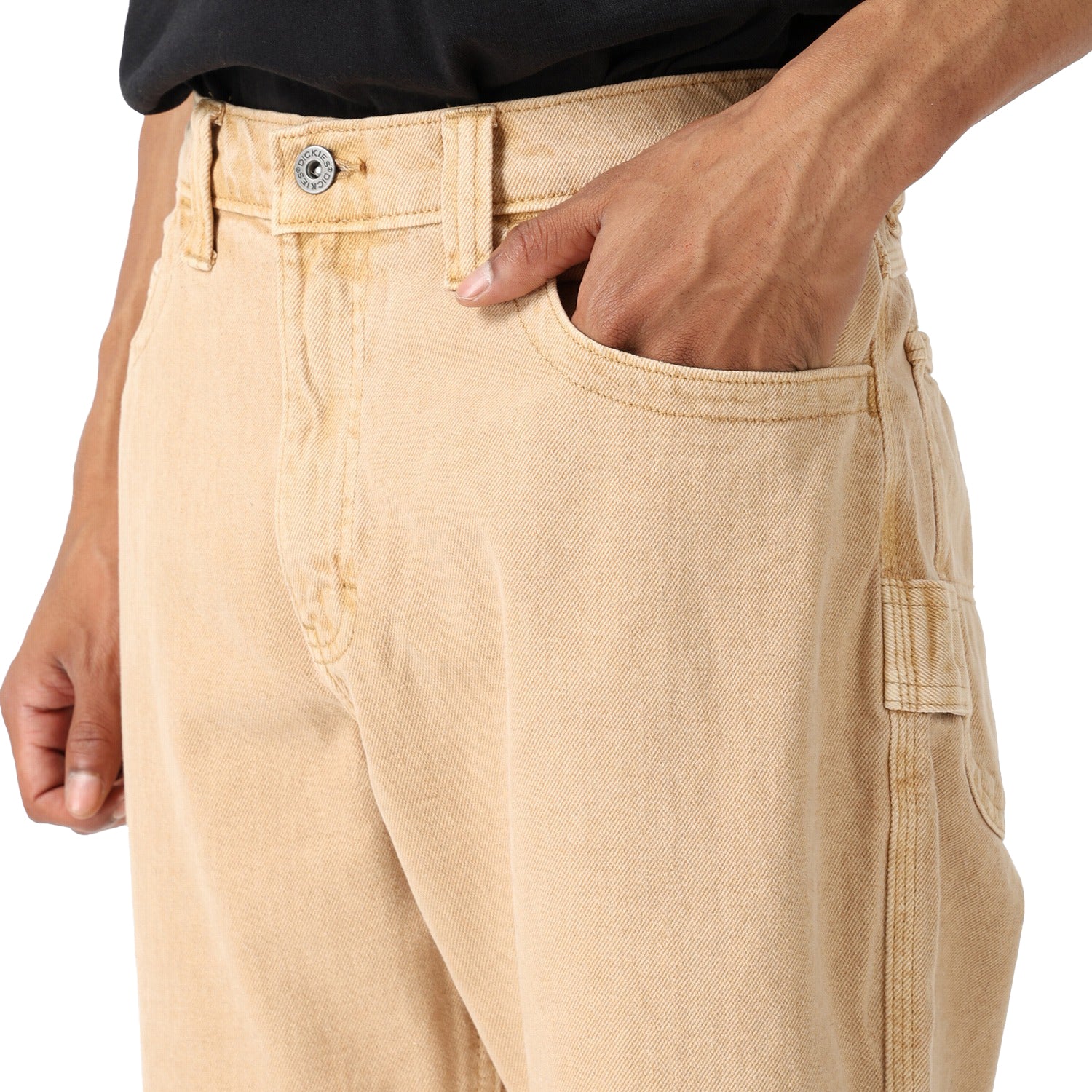 SKATEBOARDING DENIM UTILITY PANT / KHAKI