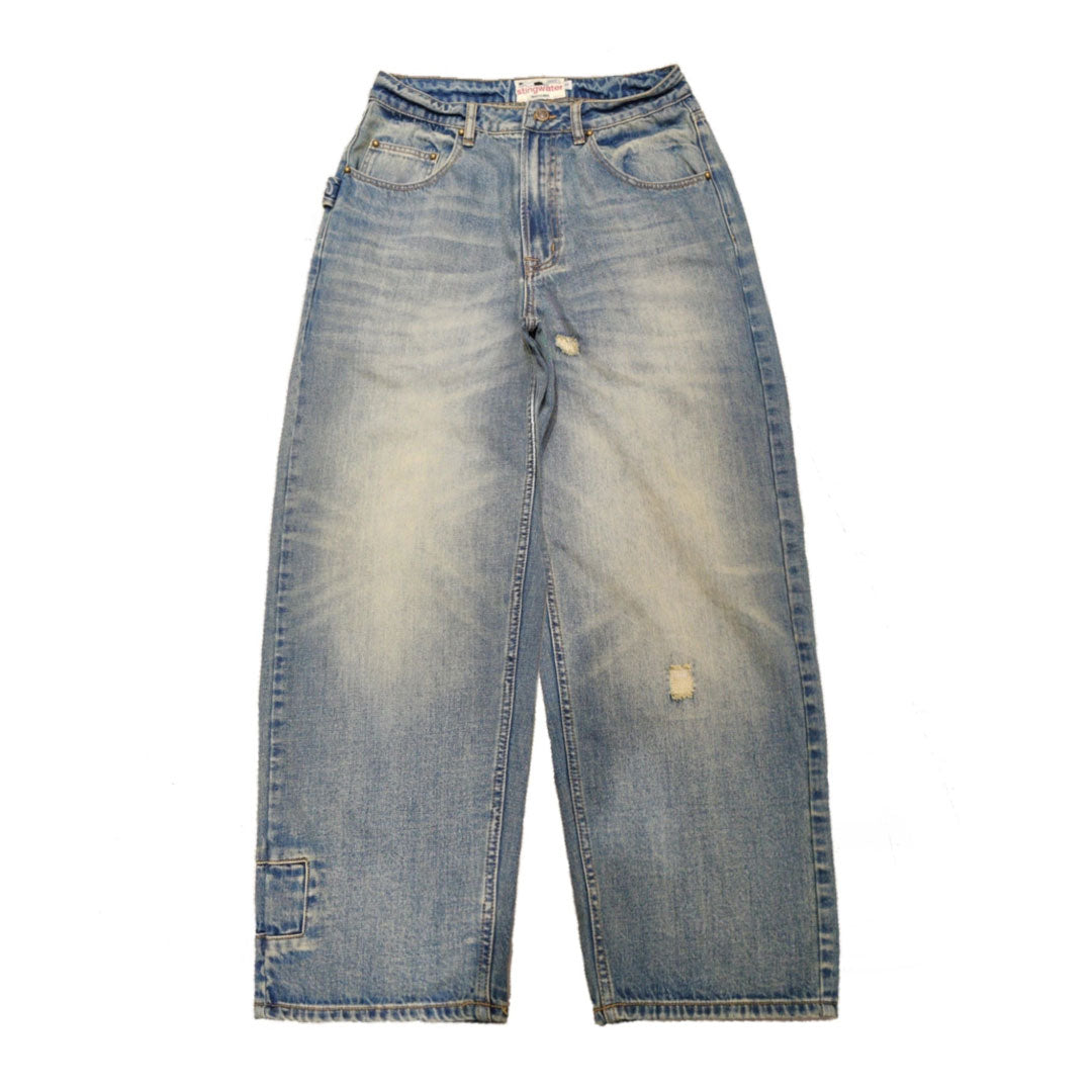 STINGWATER(スティングウォーター)| BIG GROE JEANS / DIRTY BLUE | スノーボード・スケートボードのTACTICS JAPAN